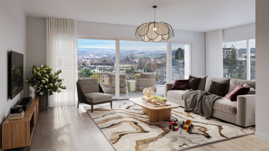 puro vivere: Exklusives Einfamilienhaus mit Garten & Aussicht - Bild 3