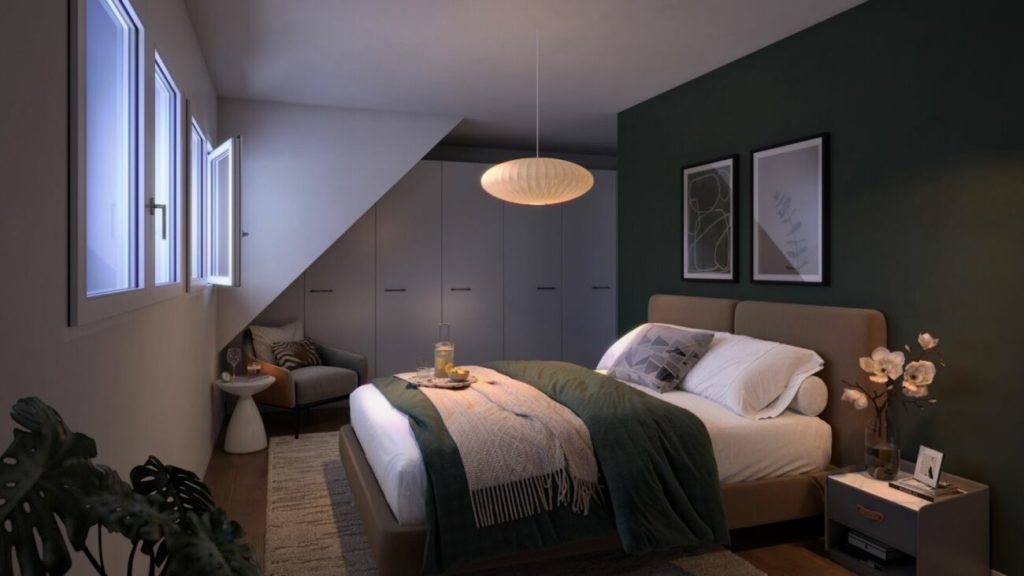 Grosszügige 5.5-Zimmer-Dachwohnung mit Balkon und Loggia - Bild 8