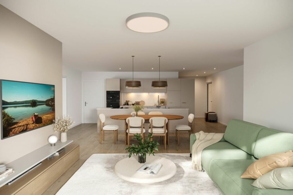 Charmante Dachwohnung mitten in Esslingen ZH - Wohnbereich 5.5-ZWG