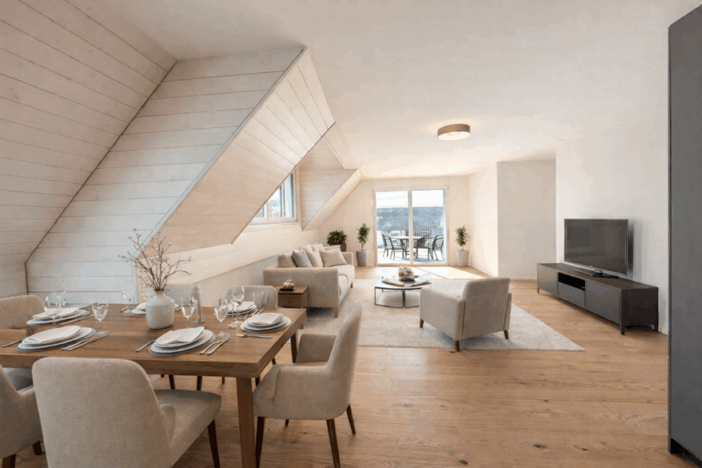 Charmante 4.5-Zimmer-Dachmaisonette mit zwei sonnigen Balkonen - Bild 2