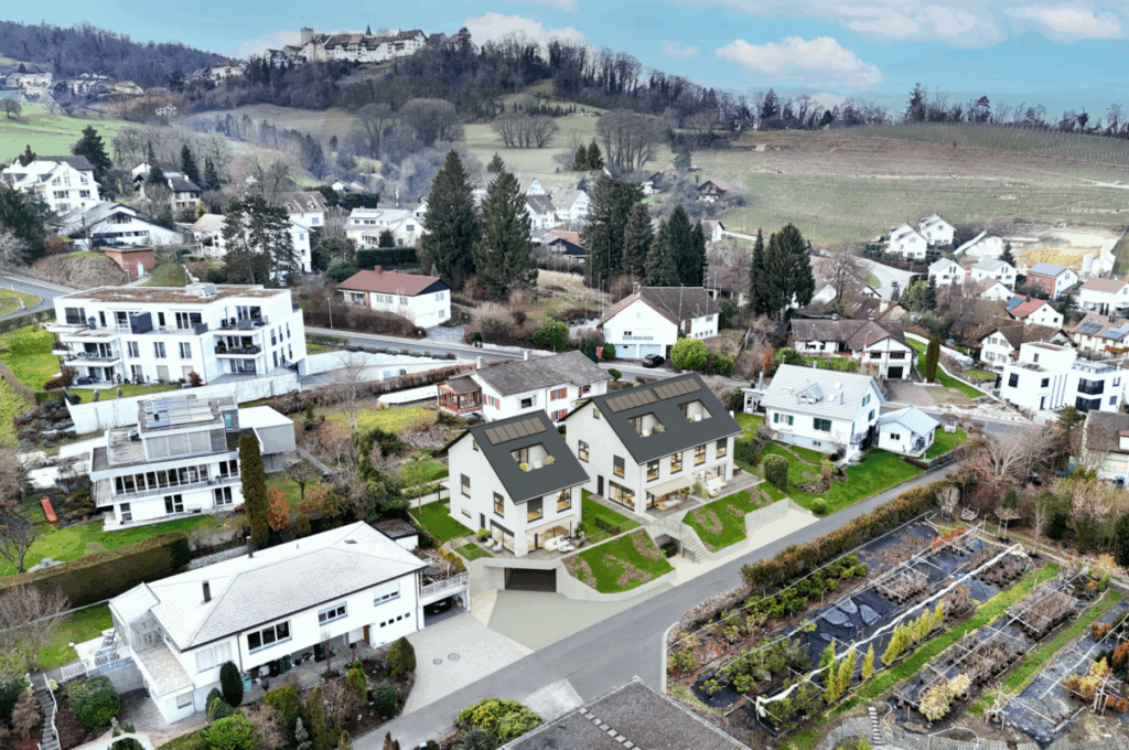 puro vivere: Exklusives Einfamilienhaus mit Garten & Aussicht - Südostansicht