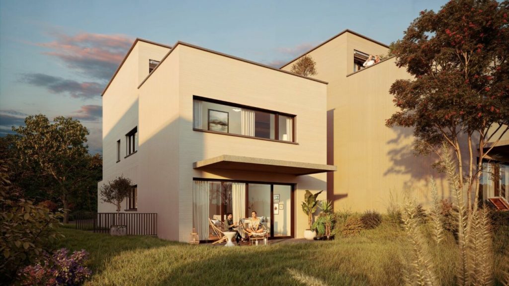 Wohnen mit viel Platz zum Wohlfühlen - Aussenvisualisierung Haustyp A