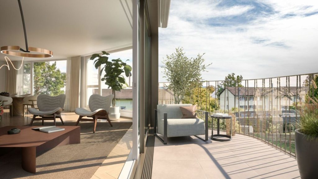4.5-Zimmer-Gartenwohnung - Neubauprojekt ONA in Rüschlikon -  Bild 11