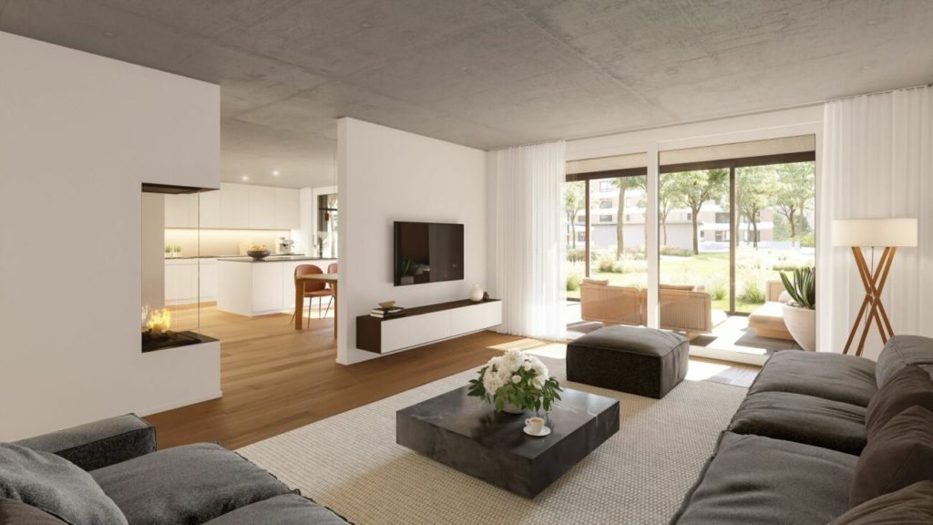 Äusserst grosszügige 4.5 Zimmer Gartenwohnung (Haus W4) - Bild 3