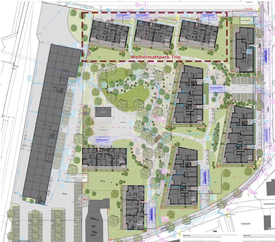 Projektankündigung Weihermattpark Trio - Bild 10