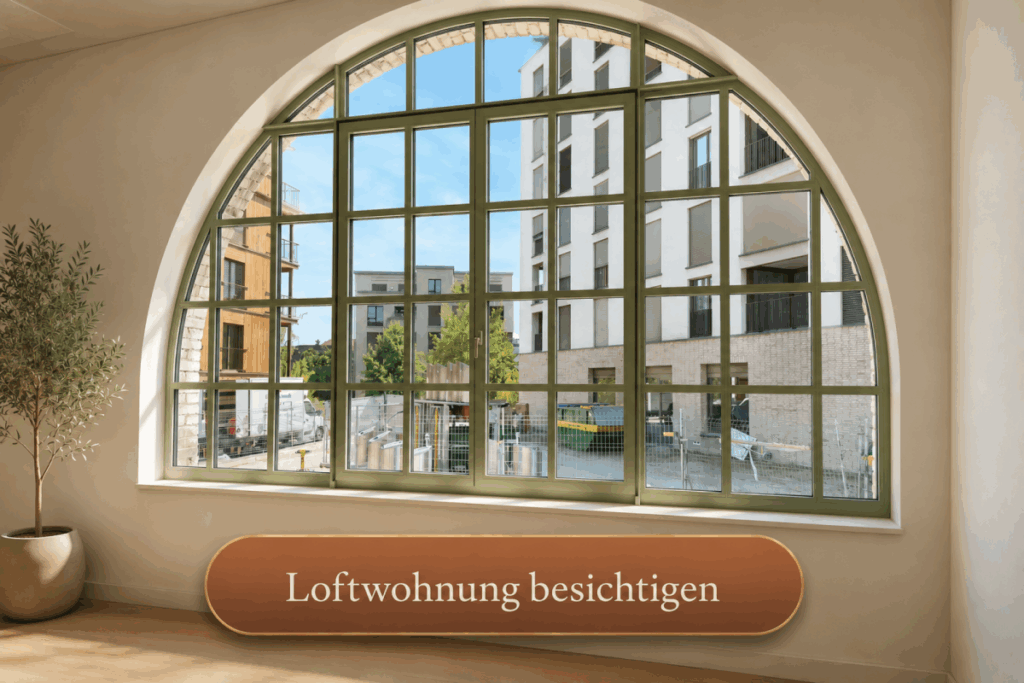 Einzigartige Loftwohnung mit Bogenfenster und Dachterrasse -  Bild 1