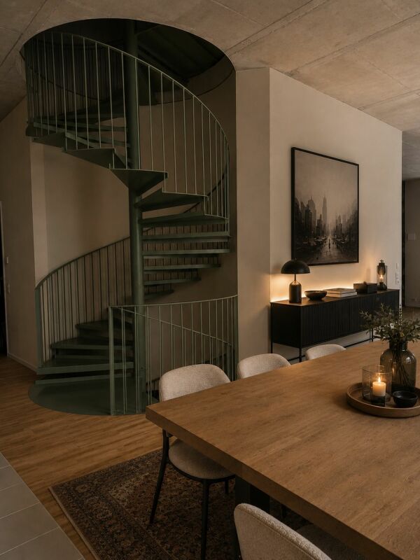 Einzigartige Loftwohnung mit Bogenfenster und Dachterrasse -  Bild 6