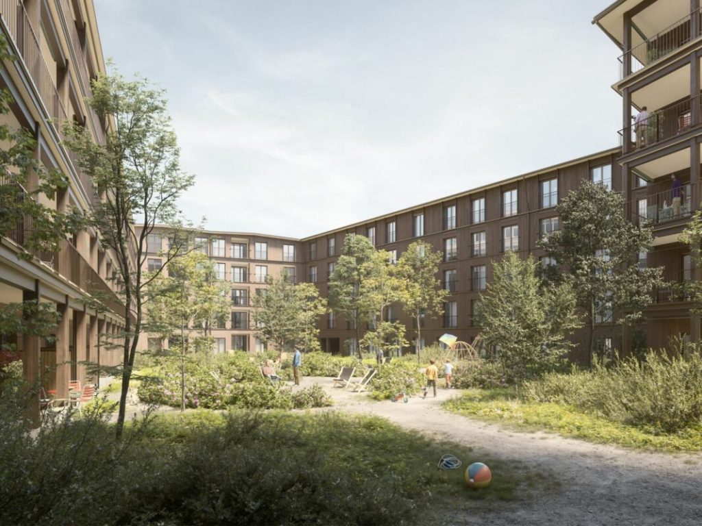 Aeschbachquartier Aarau - Hofhaus: Grosszügige 2.5 Zimmerwohnung mit Terrasse -  Bild 6