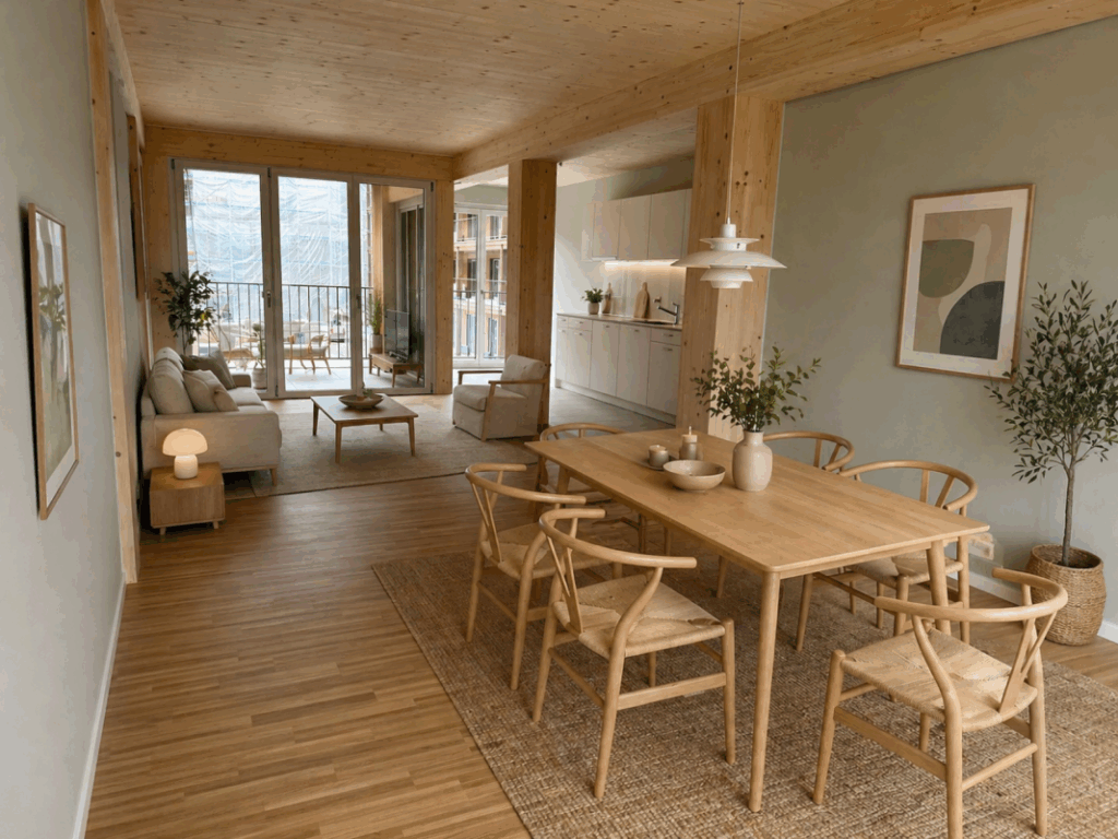 Wunderschöne 5.5-Zimmerwohnung mit Blick ins Grüne -  Bild 1