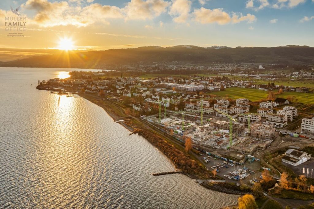 Neubau-Projekt Arrivée: Traumhafte 5 1/2 Zimmer-Gartenwohnung mit herrlicher Seesicht - Bild 2