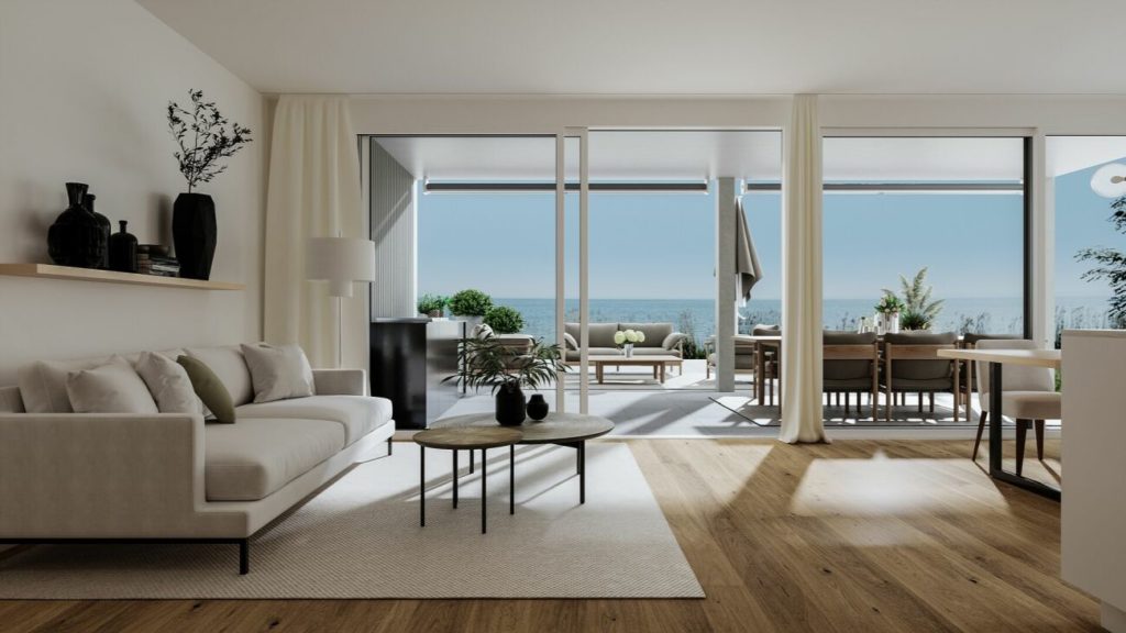 Neubau-Projekt Arrivée: Einmalige 5 1/2 Zimmer-Wohnung mit herrlicher Seesicht - Bild 1