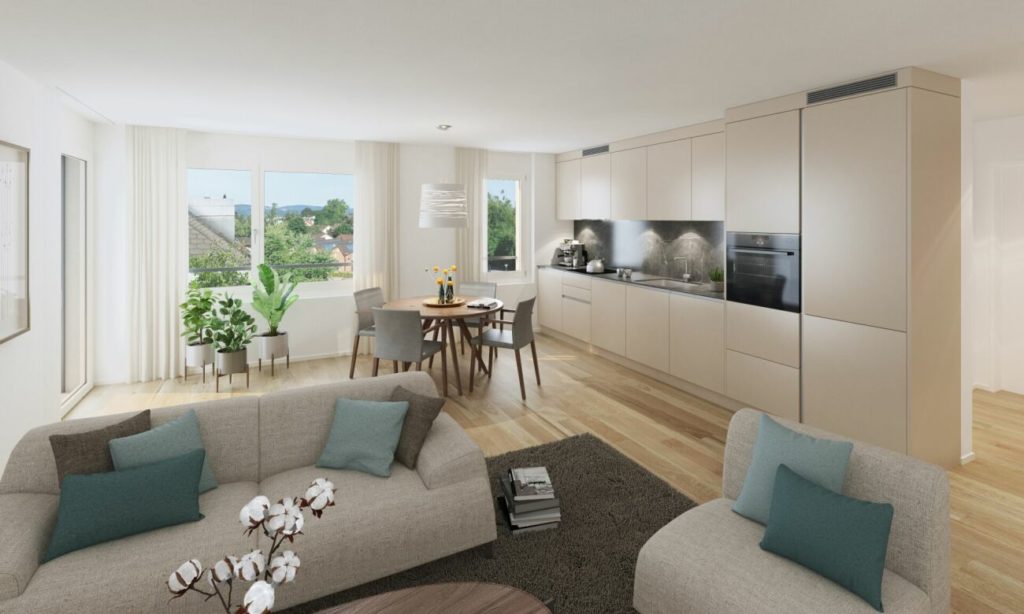 Klein, fein, mein - 2 1/2 Zimmer Wohnung nahe Zürich - Bild 1