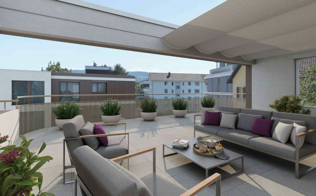 BAUSTART IST ERFOLGT - Wohnen über den Dächern von Uster - 2 1/2 Zimmer Attikawohnung - Bild 1