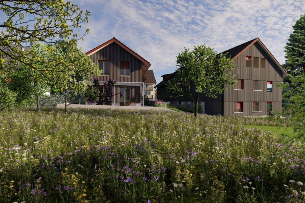 Baustart ist erfolgt - Atelierhaus - Hausteil Nord mit 3 1/2 Zimmern - Bild 3