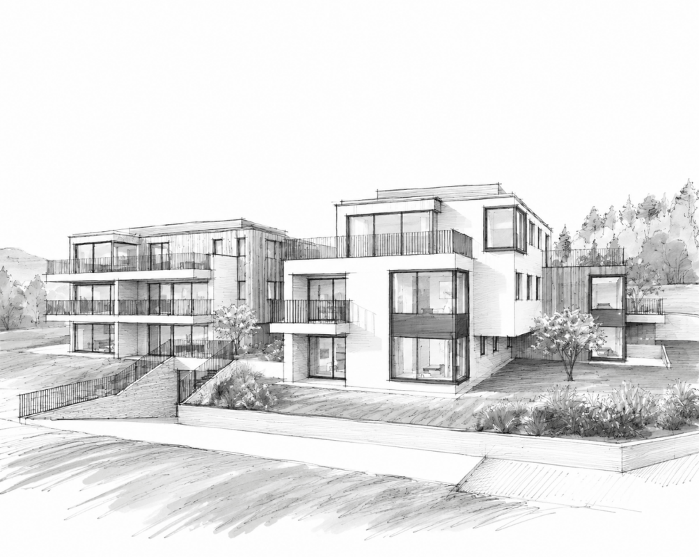 Projektankündigung in Birchwil - wo Aussicht zu Hause ist -  Bild 1