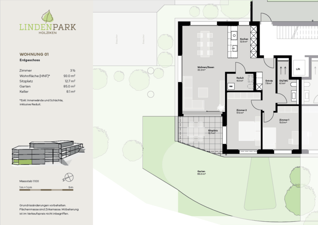 Lindenpark Holziken ETW 3.5 Zi. - Bild 6
