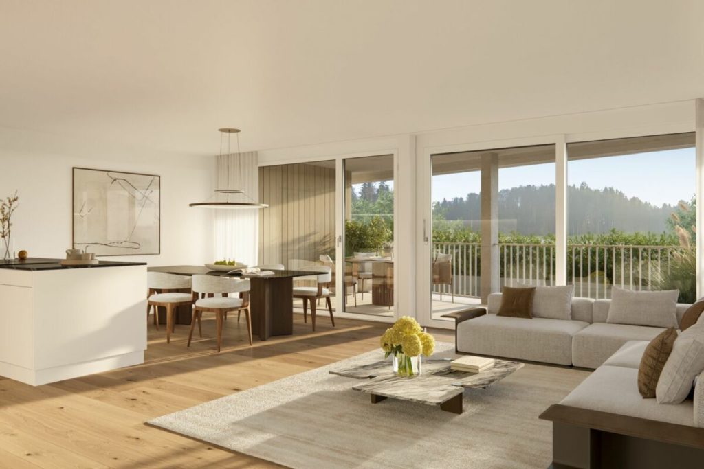 Hofgarten Safenwil - Letzte Attikawohnung mit 120m² Terrassenfläche - Bild 4