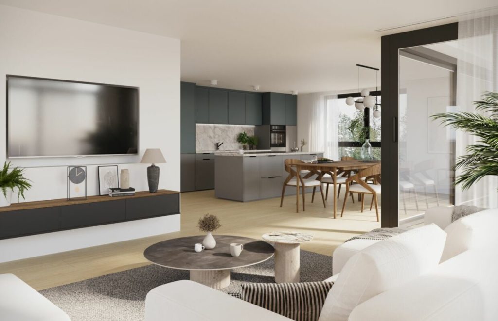 Wohnen für höchste Ansprüche - Attika Terrassenhaus mit atemberaubender Alpensicht - Bild 7