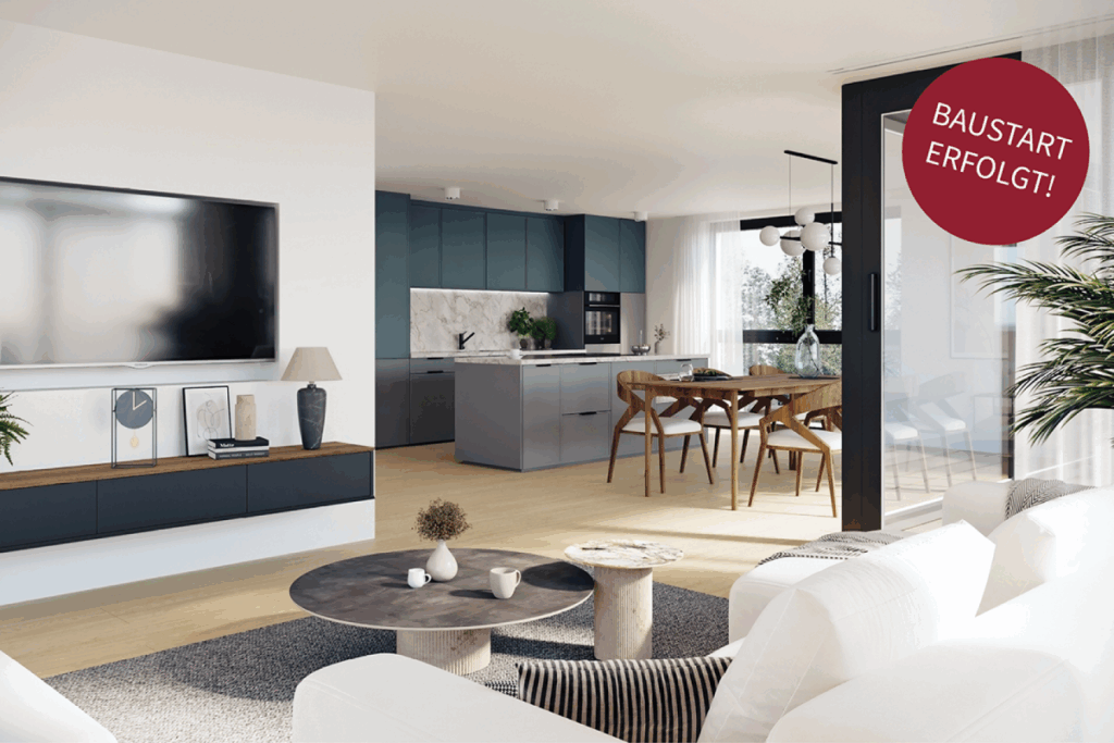 Wohnen für höchste Ansprüche - Attika Terrassenhaus mit atemberaubender Alpensicht -  Bild 1