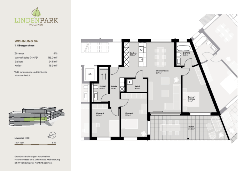 Ankommen & aufblühen: Gartenwohnung Lindenpark - Bild 6