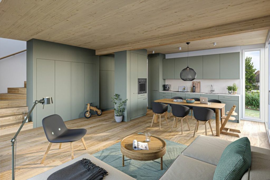 Individuelle Doppeleinfamilienhäuser in Stetten - Bild 6