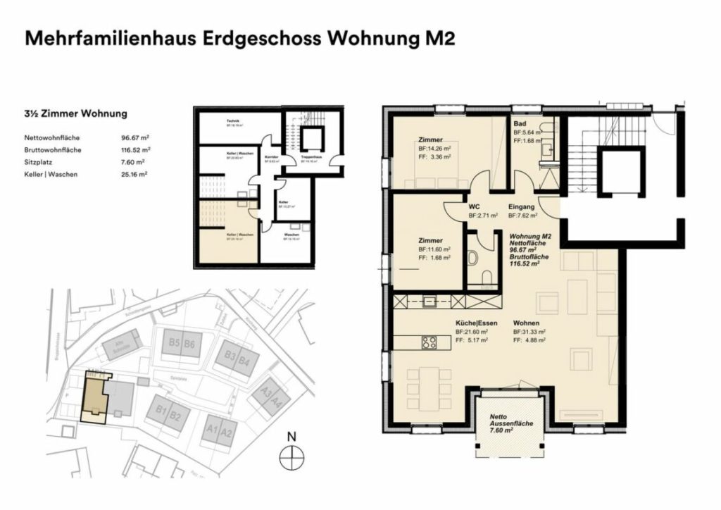 Zur alten Schmitte / Wohnung M2 - Bild 2