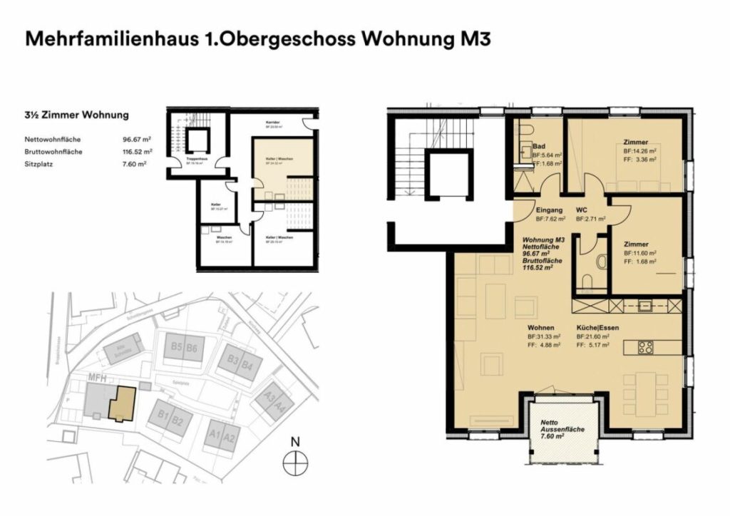Zur alten Schmitte / Wohnung M3 - Bild 2