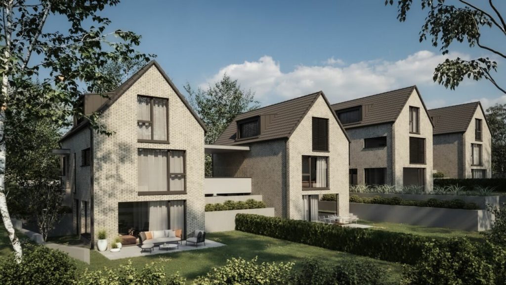 Ankündigung - Ihr Doppel-Einfamilienhaus mit Weitblick in Dornach -  Bild 1